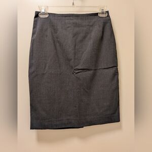 H&M Dark Gray Pencil Skirt